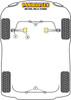 MG MG Metro inc Turbo (1980 - 1990) Powerflex diagram - Reference 2