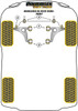 Mercedes-Benz SL R129 (1989-2001) Powerflex diagram - Reference 3