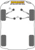 Mercedes-Benz SLK R172 (2011-2020) Powerflex diagram