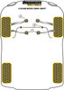 Mercedes-Benz C-CLASS W203/S203 (2000-2007) Powerflex diagram - Reference 3
