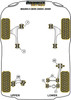 Mazda Mazda 5 CR19 (2004 - 2010) Powerflex diagram - Reference 1
