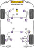 Mazda Mazda 3 Mazda 3 BK (2004-2009) Powerflex diagram - Reference 1