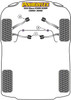 Mercedes-Benz CLK W209/C209/A209 (2003-2010) Powerflex diagram - Reference 2