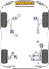 Mazda Mazda 5 CR19 (2004 - 2010) Powerflex diagram - Reference 10
