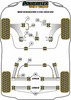 Mini F55 / F56 Gen 3 (2014 - 2024) Powerflex diagram - Reference 14