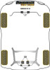 Nissan GT-R (2008 on) Powerflex diagram - Reference 32