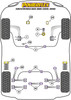 Mini R60 Countryman Gen 1 (2010 - 2016) R60 Countryman Gen 1 4WD (2010 - 2016) Powerflex diagram - Reference 24