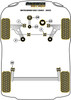 Mitsubishi Colt (2002 - 2012) Powerflex diagram - Reference 10