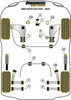 Mini R58 Coupe (2011 - 2015) Powerflex diagram - Reference 10