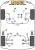 Mini R61 Paceman (2013 - 2016) R61 Paceman 2WD (2013 - 2016) Powerflex diagram