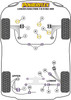 Mitsubishi Lancer Evolution VII, VIII & IX inc 260 (2001 - 2007) Powerflex diagram - Reference 6