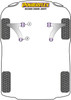 Nissan NV200 (2009-2017) Powerflex diagram - Reference 1