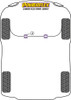 Nissan Largo C23 (1991 - 2001) Powerflex diagram - Reference 3