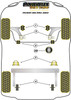 Peugeot 306 (1993-2002) Powerflex diagram - Reference 3