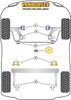 Peugeot 306 (1993-2002) Powerflex diagram - Reference 20
