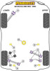 Nissan Skyline R33 2WD Incl. GTS & GTS25 (1993 - 1998) Powerflex diagram - Reference 7