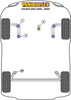 Peugeot 1007 (2005-2009) Powerflex diagram - Reference 2