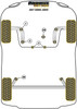 Peugeot 307 (2001-2011) Powerflex diagram - Reference 3