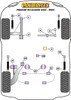 Porsche 911 Classic (1967-1969) Powerflex diagram