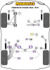 Porsche 911 Classic (1969-1973) Powerflex diagram