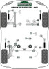 Porsche 912 (1967-1969) Powerflex diagram - Reference 4