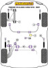 Porsche 911 Classic (1978 - 1989) Turbo Powerflex diagram - Reference 3