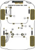 Porsche 911 Classic (1987 - 1989) Powerflex diagram - Reference 12