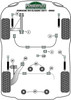 Porsche 911 Classic (1977 - 1986) Powerflex diagram - Reference 3
