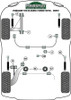 Porsche 911 Classic (1978 - 1989) Turbo Powerflex diagram - Reference 13