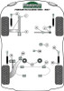 Porsche 912 (1965-1967) Powerflex diagram - Reference 3