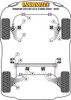 Porsche 944 inc S2 & Turbo (1985 - 1991) Powerflex diagram - Reference 3