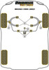 Renault Megane Models Megane I (1995-2002) Powerflex diagram - Reference 1