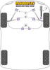 Rover 800 (1986 - 1998) Powerflex diagram - Reference 3