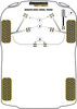 Rover 800 (1986 - 1998) Powerflex diagram - Reference 3