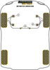 Rover Metro / 100 (1990 - 1998) Powerflex diagram - Reference 2