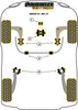 Rover 75 (1998 - 2005) 75 (1998-2005) Powerflex diagram - Reference 1
