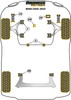 Renault Wind (2010 - 2013) Powerflex diagram - Reference 1