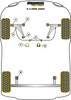 Saab 9-3 NG (1998-2002) Powerflex diagram - Reference 8