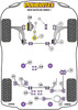 Seat Altea 5P (2004-) Powerflex diagram