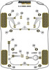 Saab 9-3 YS3F (2003-2014) Powerflex diagram - Reference 36