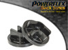 Powerflex Rear Lower Engine Mount Insert (Round Centre) PFF80-1221BLK - Fits Saab 9-3 YS3F (2003-2014)