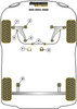 Saab 900 (1994-1998) Powerflex diagram - Reference 6