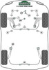 Saab 9-5 YS3E (1998-2010) Powerflex diagram - Reference 21