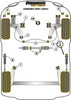 Seat Cordoba Models Cordoba MK1 6K (1993-2002) Powerflex diagram - Reference 3