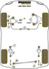 Saab 900 (1983-1993) Powerflex diagram - Reference 8