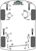 Saab 90 & 99 (1975-1987) Powerflex diagram - Reference 10