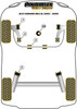 Seat Cordoba Models Cordoba MK2 6L (2002 - 2009) Powerflex diagram - Reference 3