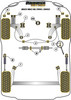 Seat Ibiza Models Ibiza MK2 6K (1993-2002) Powerflex diagram - Reference 1