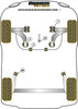 Seat Ateca (2016-ON) Ateca Rear Beam (2016-ON) Powerflex diagram - Reference 21