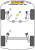 Seat Cordoba Models Cordoba MK2 6L (2002 - 2009) Powerflex diagram - Reference 20